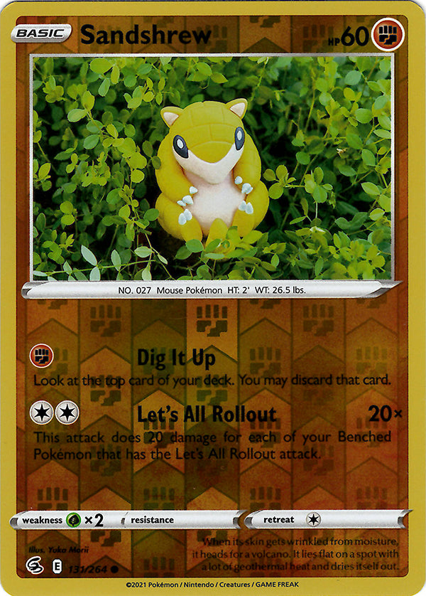 Sandshrew (Reverse Holo)