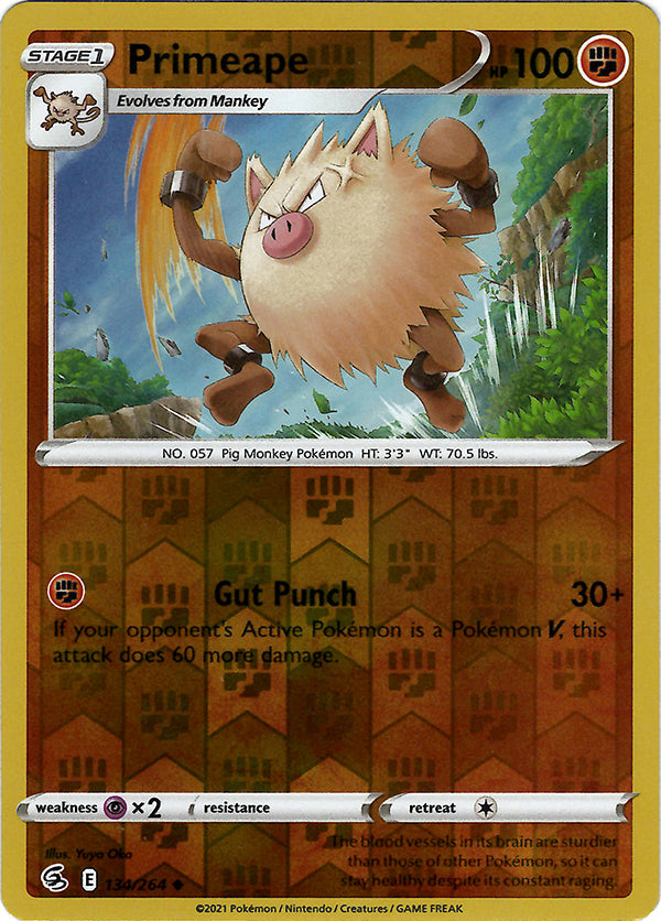 Primeape (Reverse Holo)
