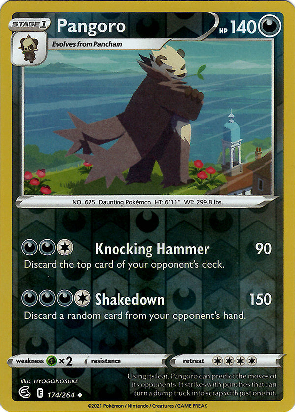 Pangoro (Reverse Holo)
