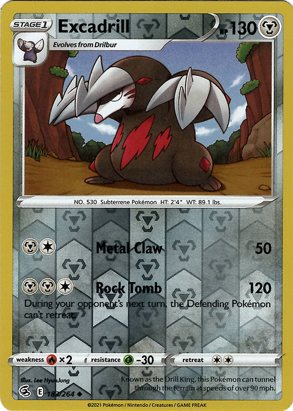 Excadrill (Reverse Holo)