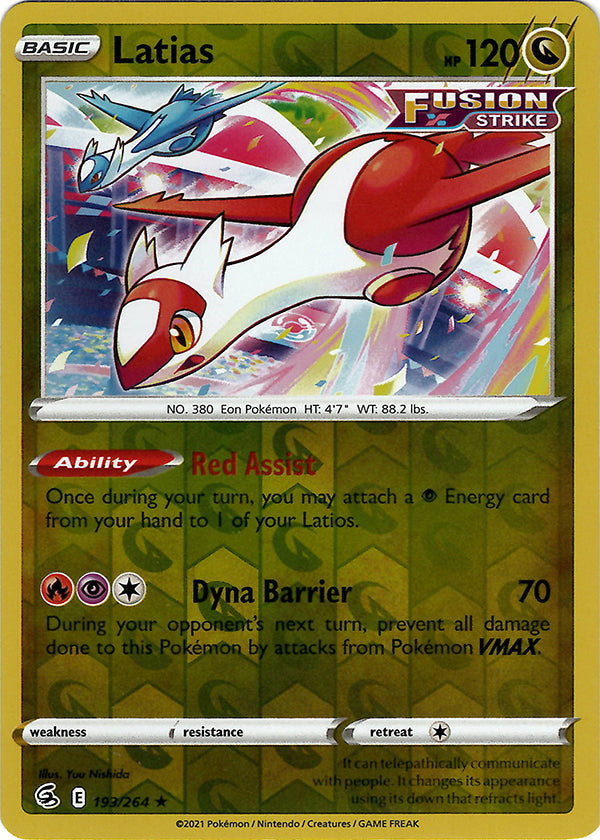 Latias (Reverse Holo)