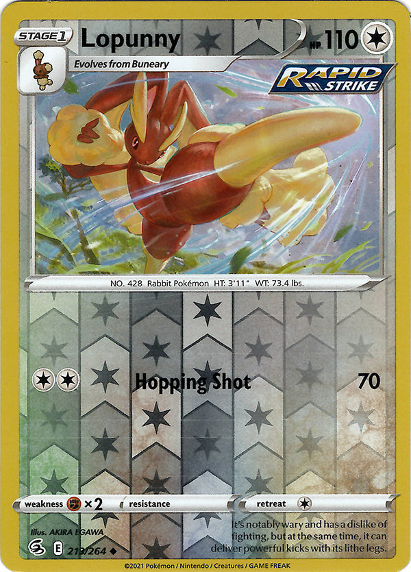 Lopunny (Reverse Holo)