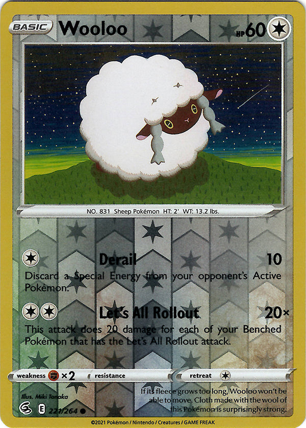 Wooloo (221) (Reverse Holo)