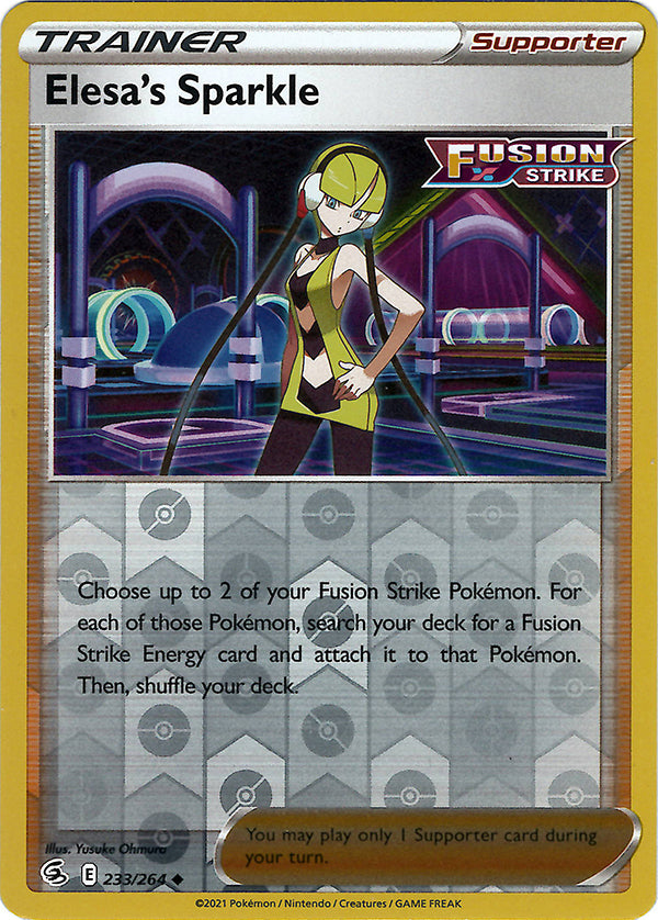 Elesa's Sparkle (Reverse Holo)