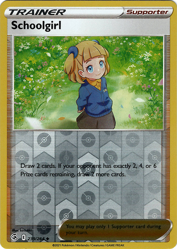 Schoolgirl (Reverse Holo)