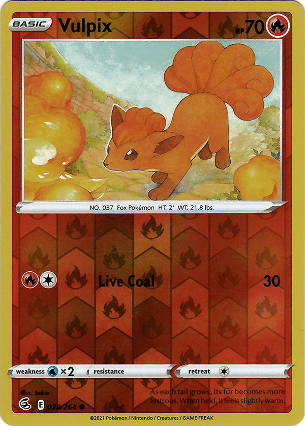 Vulpix (28) (Reverse Holo)