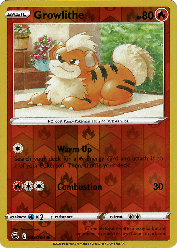 Growlithe (Reverse Holo)
