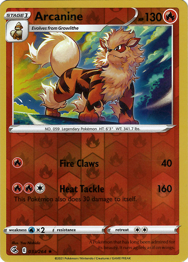 Arcanine (Reverse Holo)