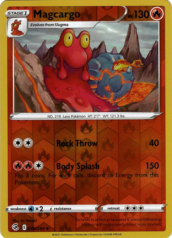 Magcargo (Reverse Holo)