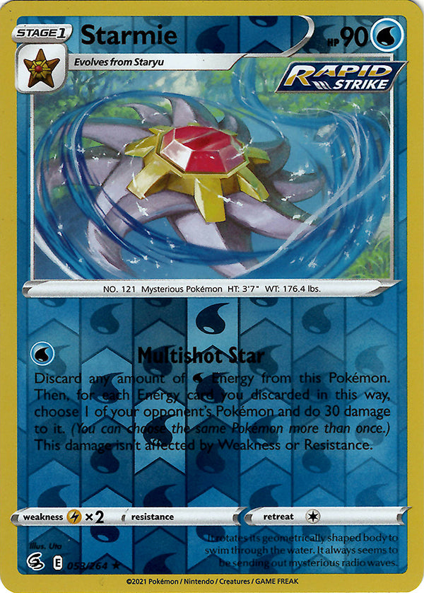 Starmie (Reverse Holo)