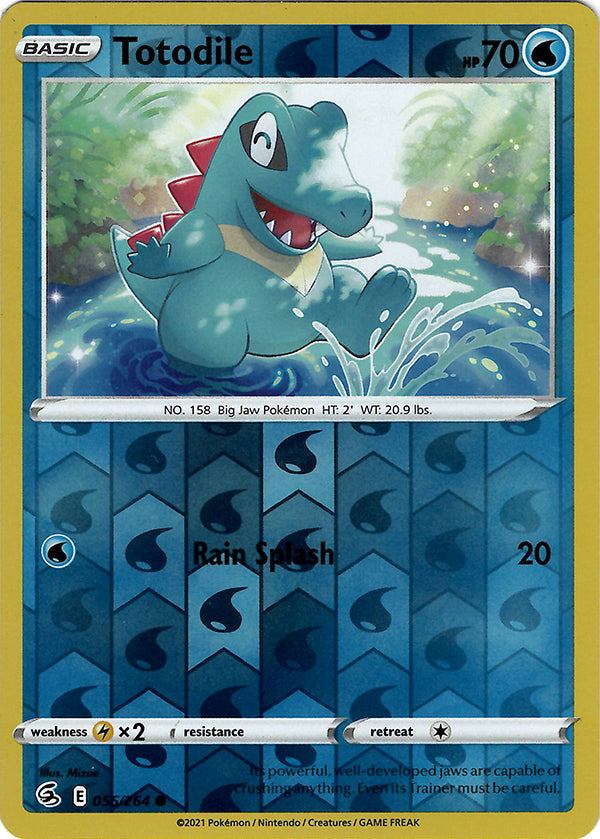 Totodile (Reverse Holo)