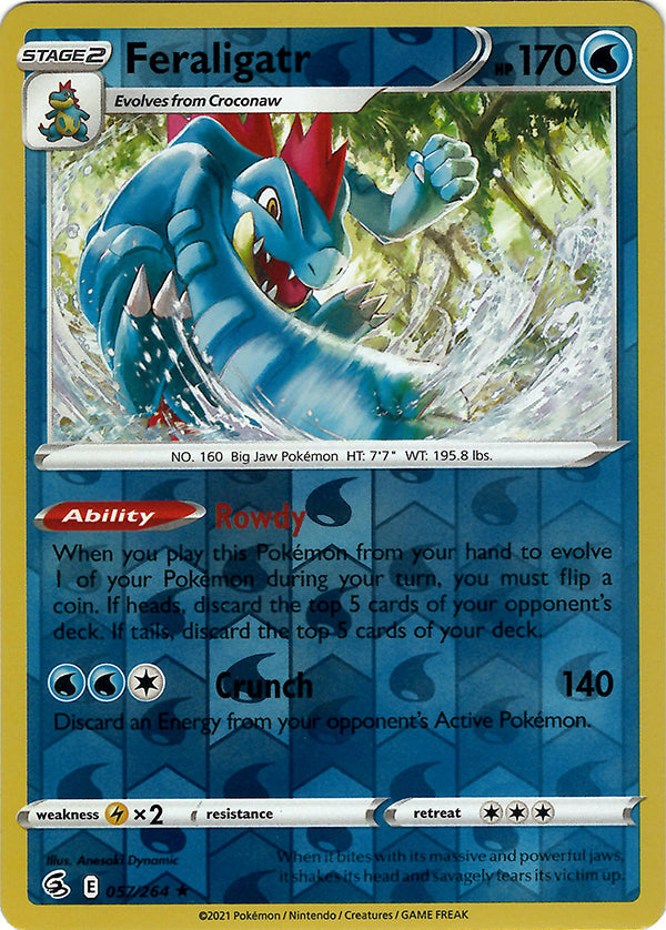 Feraligatr (Reverse Holo)