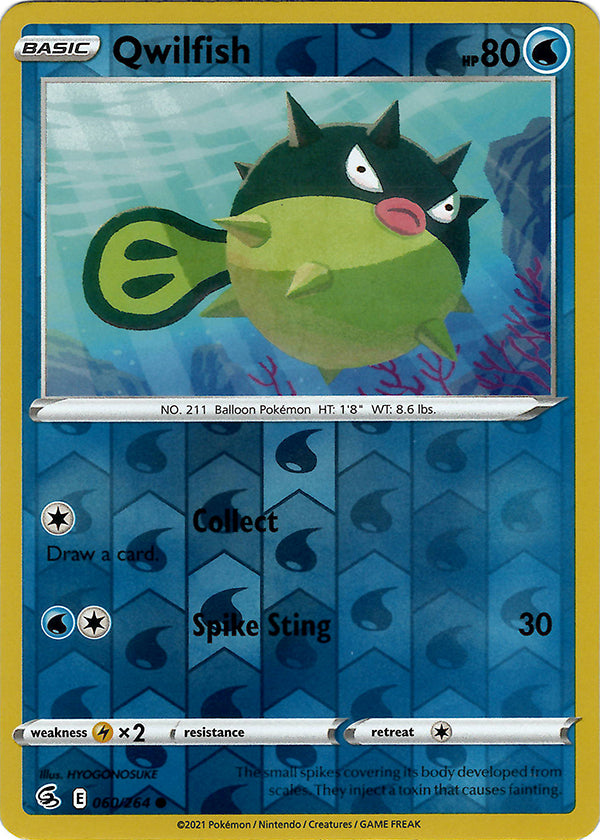 Qwilfish (Reverse Holo)