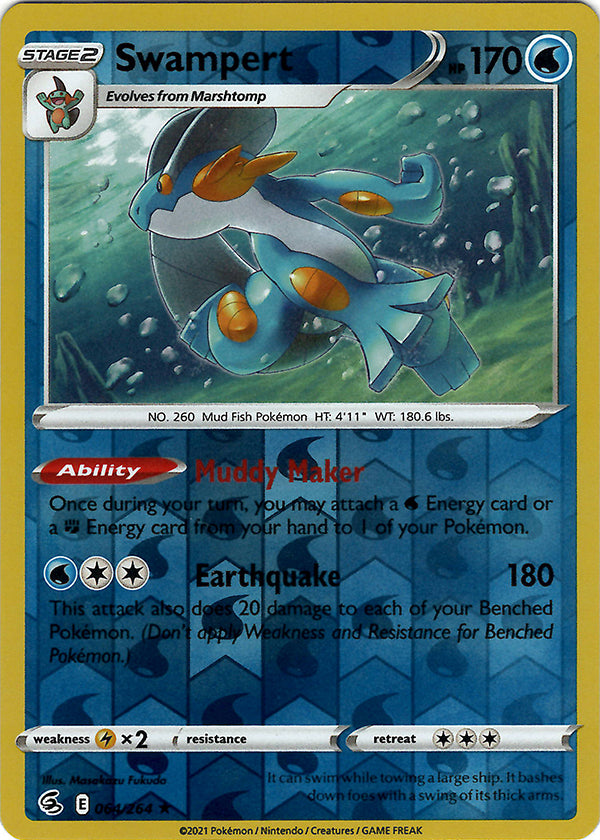 Swampert (Reverse Holo)