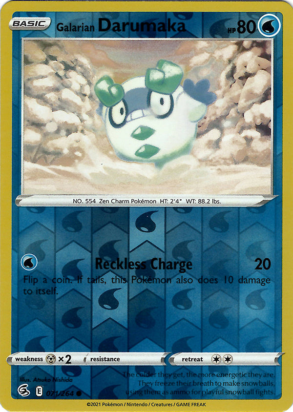 Galarian Darumaka (Reverse Holo)