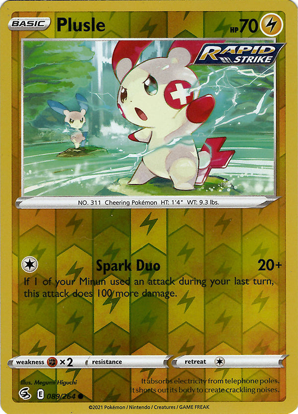 Plusle (Reverse Holo)