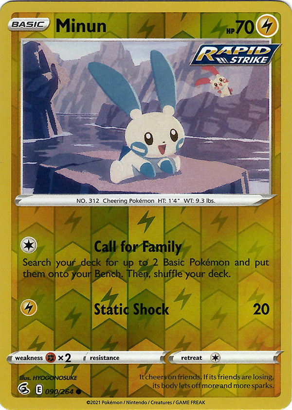 Minun (Reverse Holo)