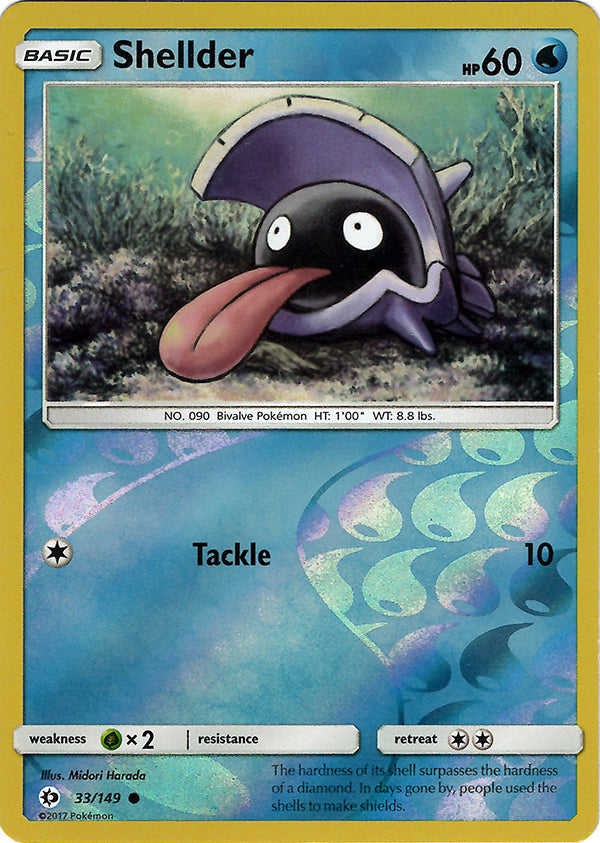 Shellder (Reverse Holo)