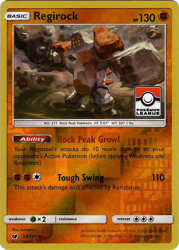 Regirock (League Promo)