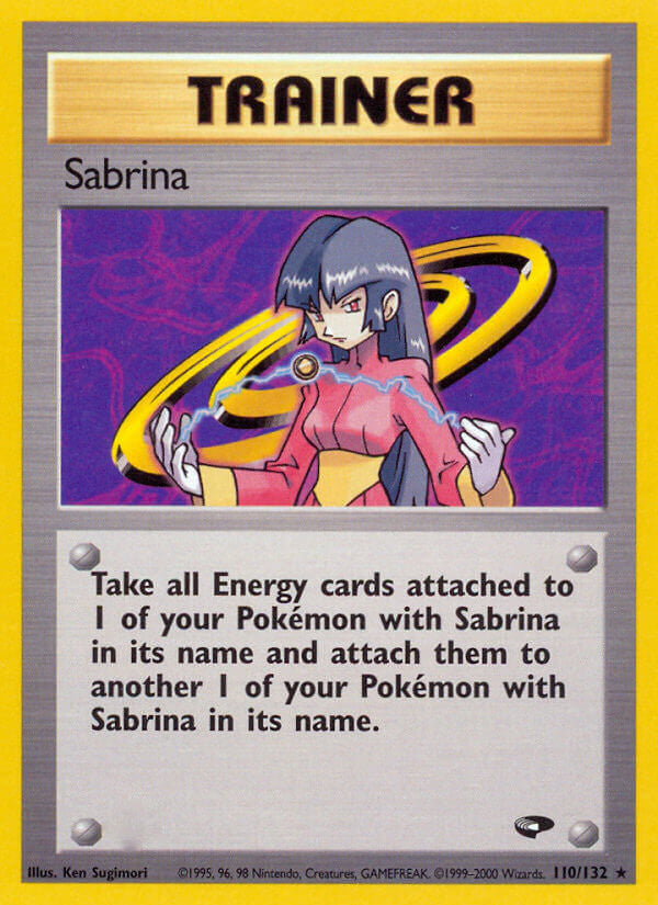 Pokemon TCG-WOTC Gym Challenge-Sabrina (110)-PokeTrader Australia