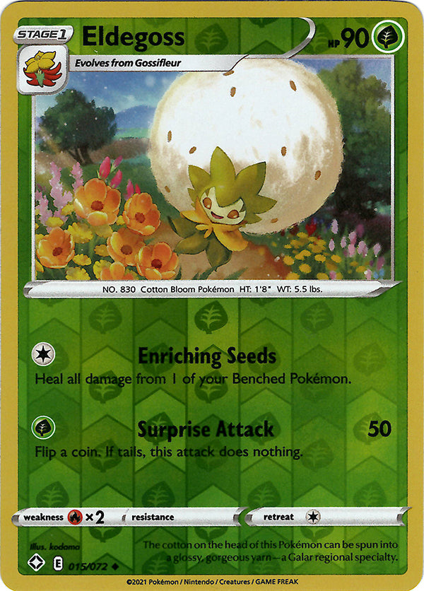 Eldegoss (Reverse Holo)