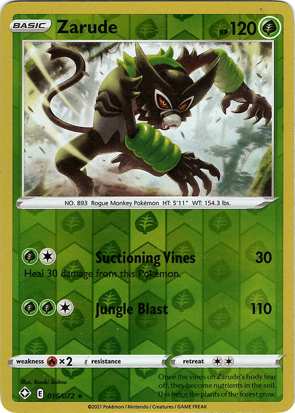 Zarude (Reverse Holo)