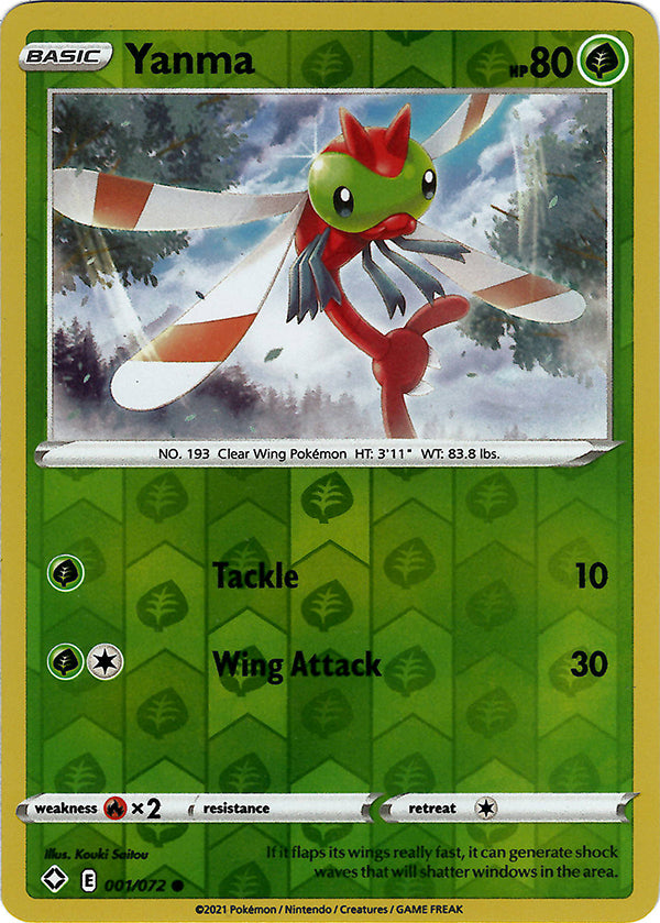 Yanma (Reverse Holo)