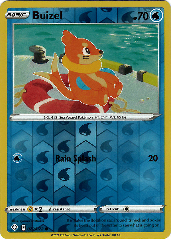 Buizel (Reverse Holo)