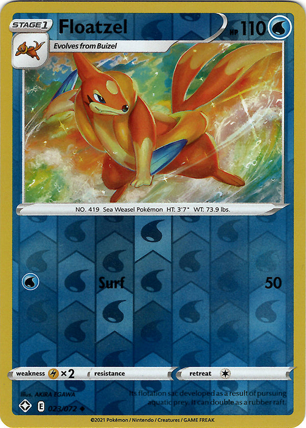 Floatzel (Reverse Holo)