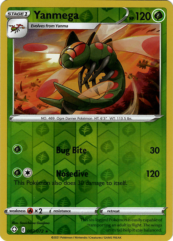 Yanmega (Reverse Holo)