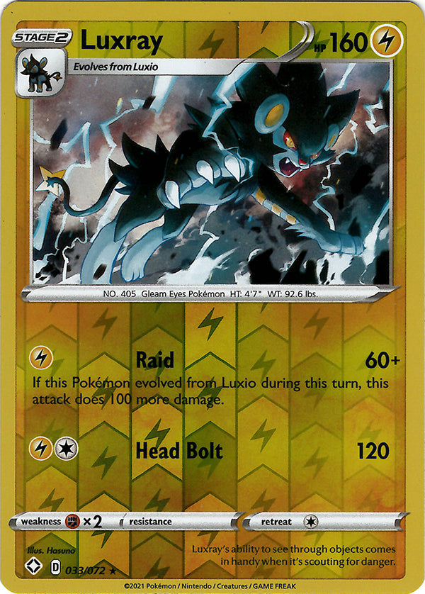 Luxray (Reverse Holo)