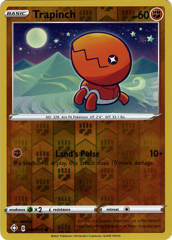 Trapinch (Reverse Holo)