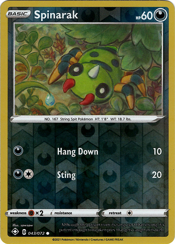 Spinarak (Reverse Holo)