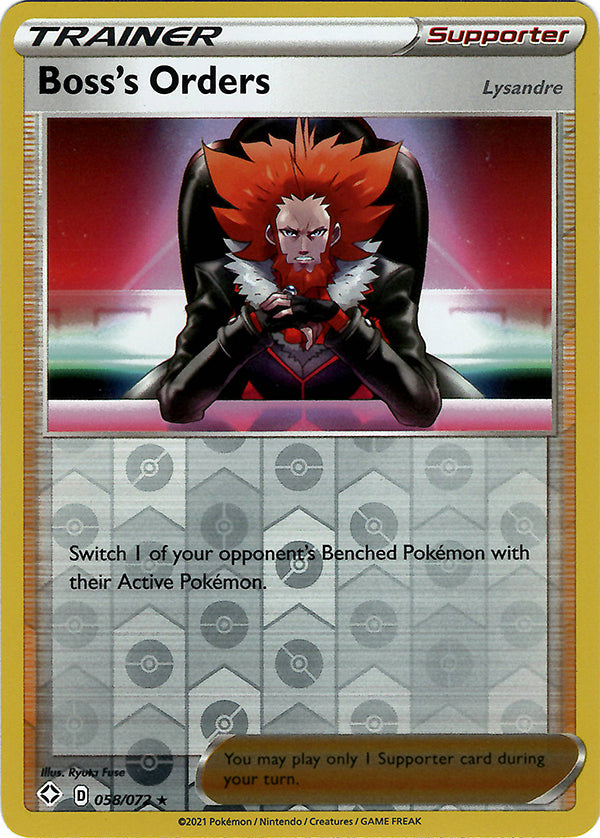 Boss's Orders (Reverse Holo)