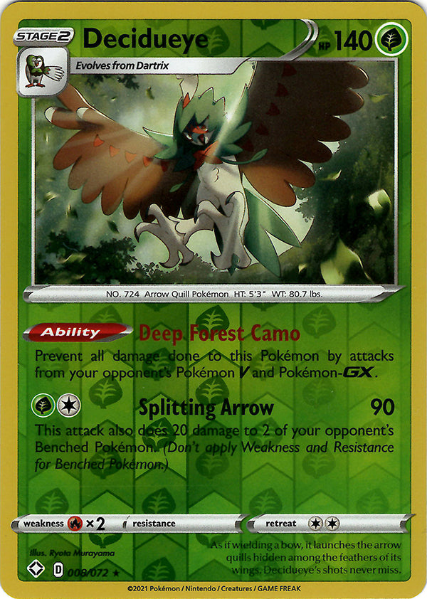 Decidueye (Reverse Holo)