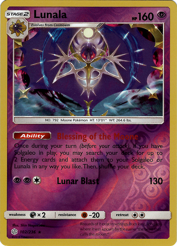 Lunala (Reverse Holo)