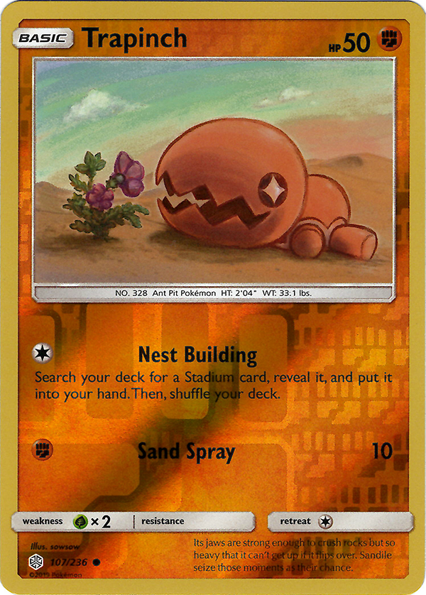 Trapinch (Reverse Holo)