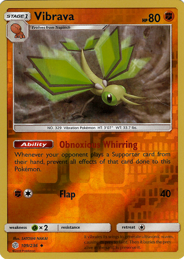 Vibrava (Reverse Holo)