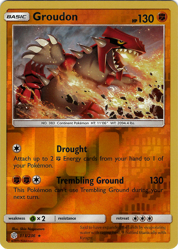 Groudon (Reverse Holo)