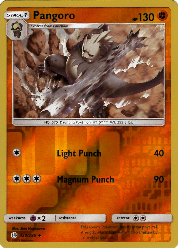 Pangoro (Reverse Holo)