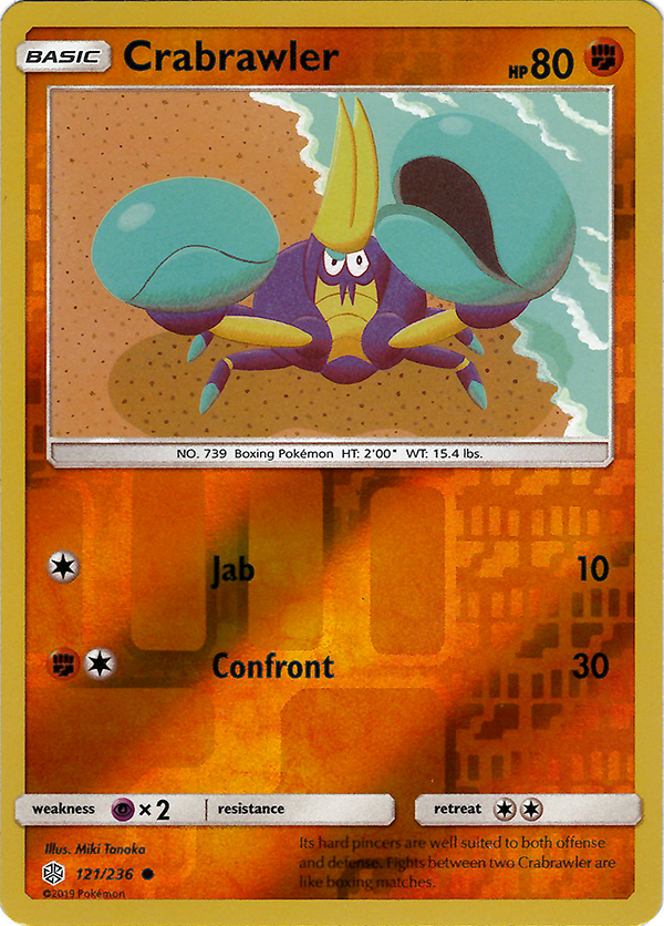 Crabrawler (Reverse Holo)