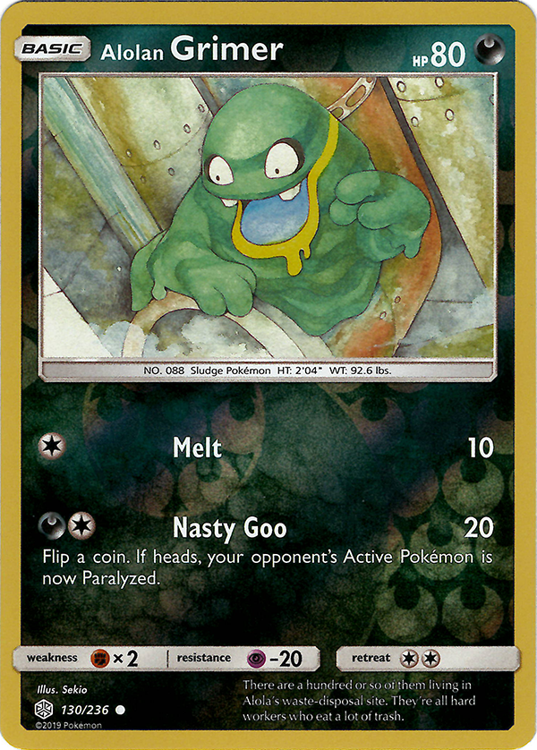 Alolan Grimer (Reverse Holo)