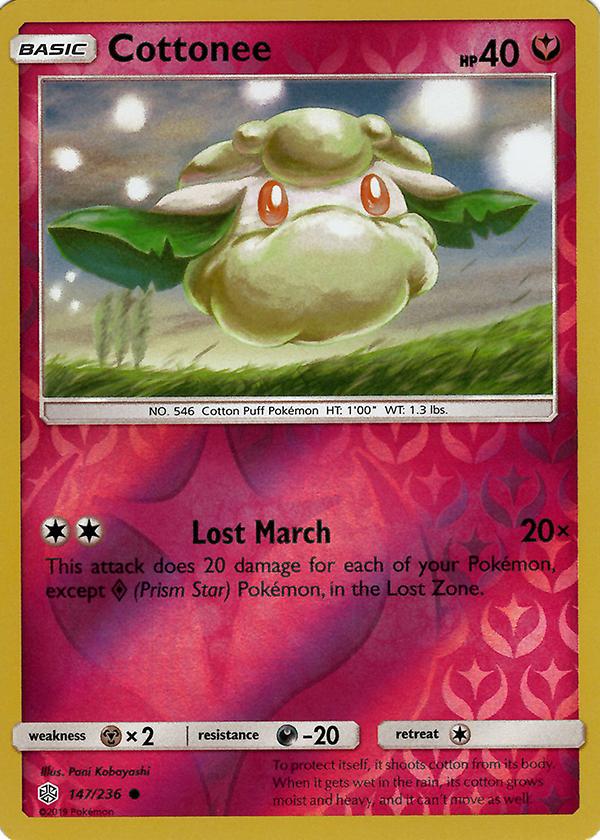 Cottonee (Reverse Holo)