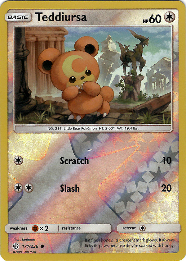 Teddiursa (Reverse Holo)