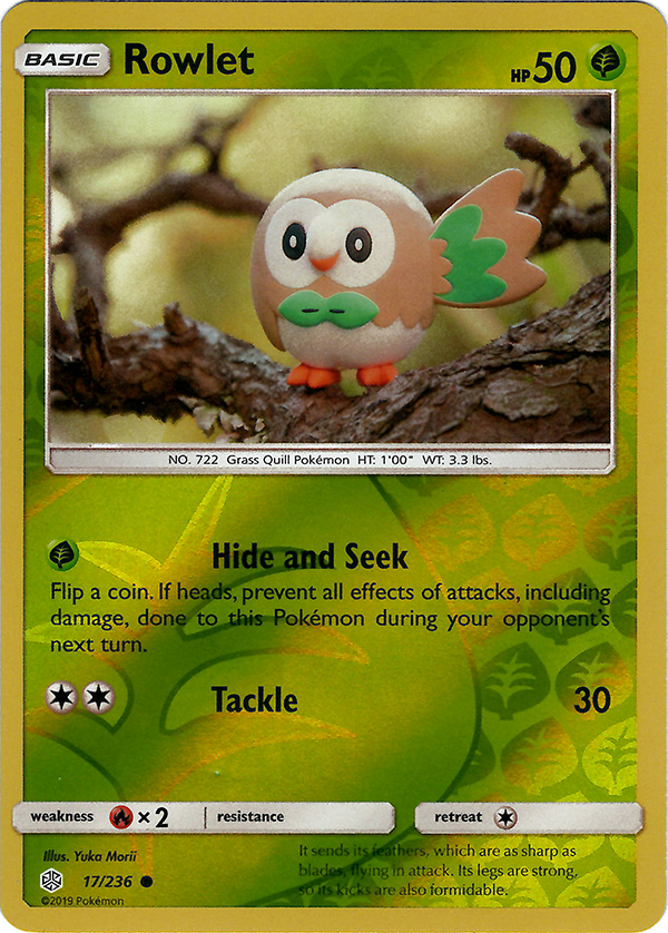 Rowlet (Reverse Holo)