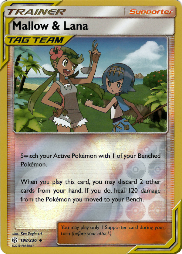 Mallow & Lana (Reverse Holo)