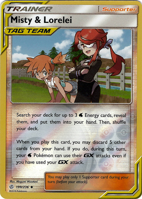 Misty & Lorelei (Reverse Holo)