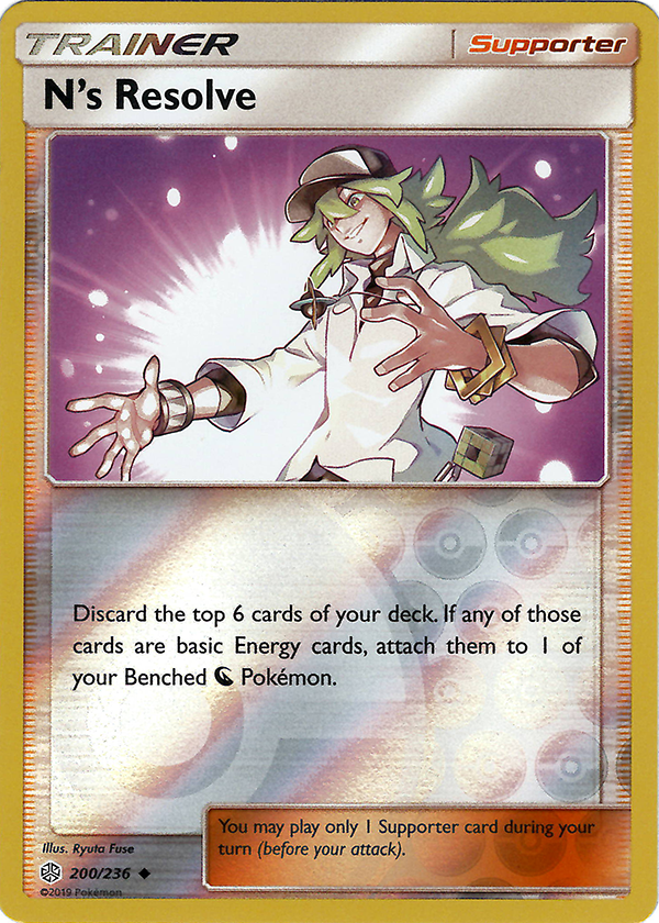 N's Resolve (Reverse Holo)