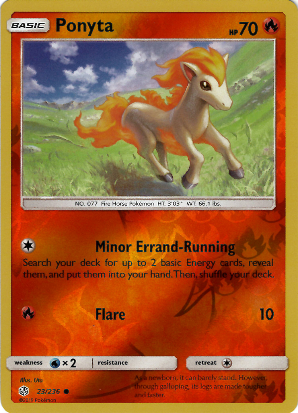 Ponyta (Reverse Holo)