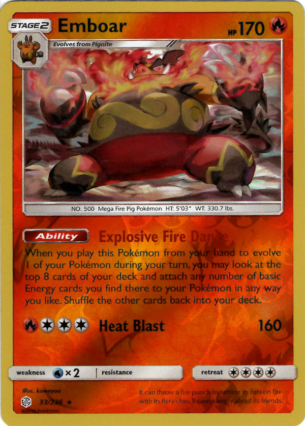 Emboar (Reverse Holo)